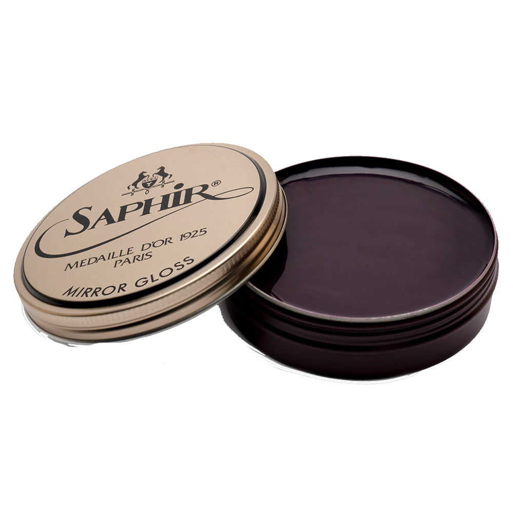 Saphir Medaille D'Or Mirror Gloss – Polishing Wax for Leather Elegant Shoes