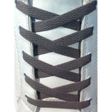 Dark Grey Flat Shoe Laces - Various Lengths