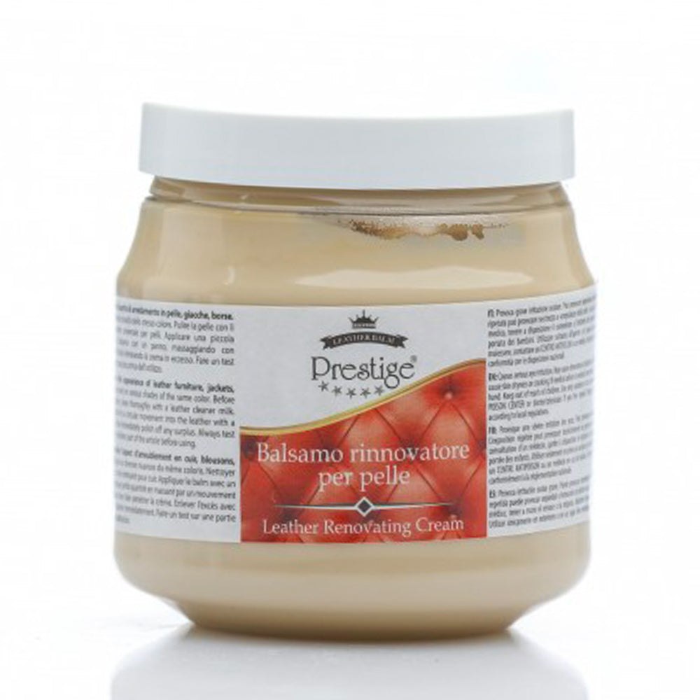 Crema per Rinnovare il Colore dei Sedili Auto in Pelle - Prestige 250ml