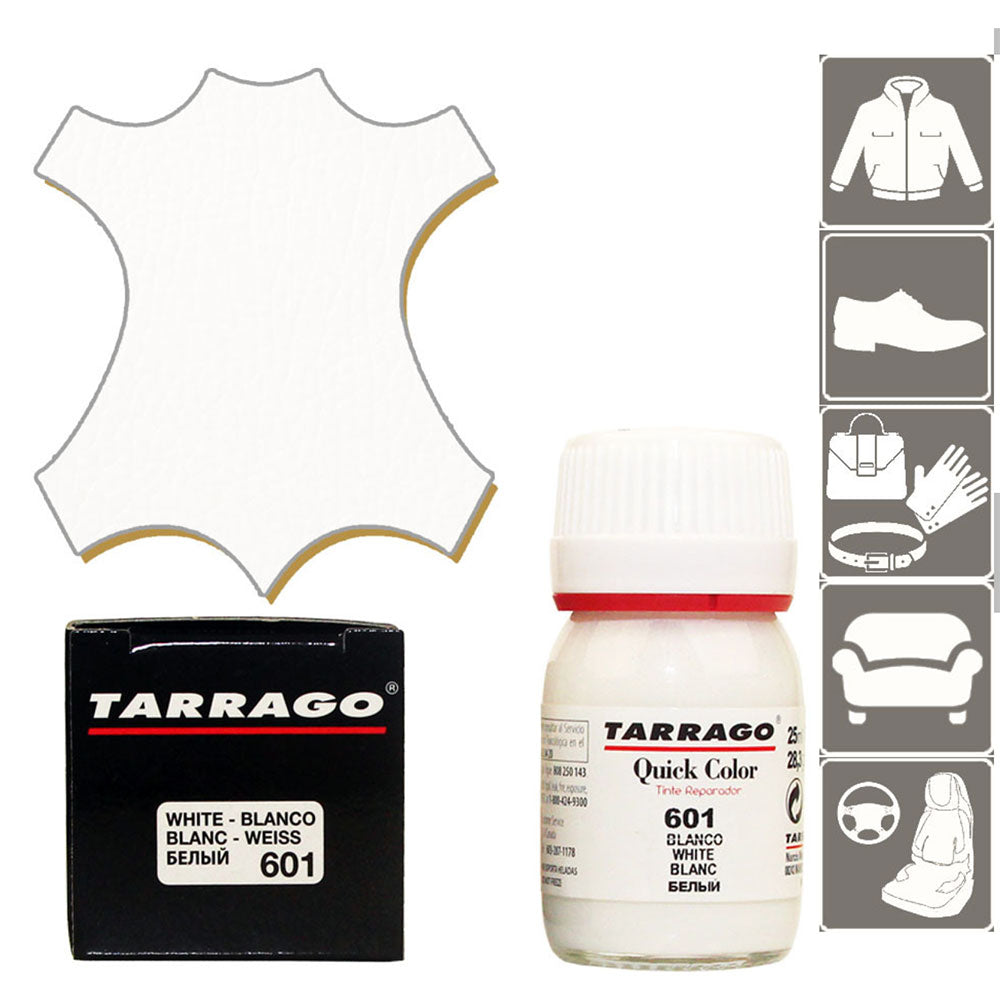 Tintura per Rinnovare il Colore di Scarpe Borse Accessori in Pelle  - Tarragò Quick Color