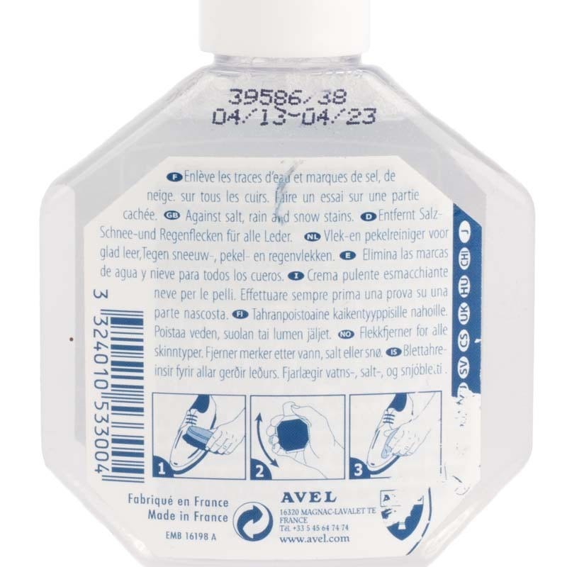 Stain Remover to Remove Rain and Water Stains and Halos from Shoes