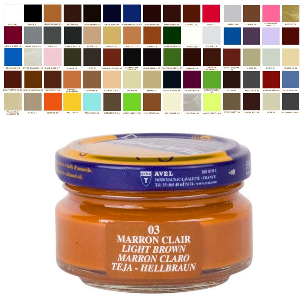 Lucido per Scarpe in Pelle Crema Rinnova Colore - Saphir Shoe Cream