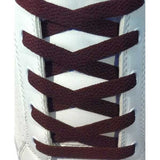 Dark Brown Flat Shoe Laces - Various Sizes Laces