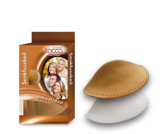 Flat Foot Insole Cushion - Correction with Arch Support