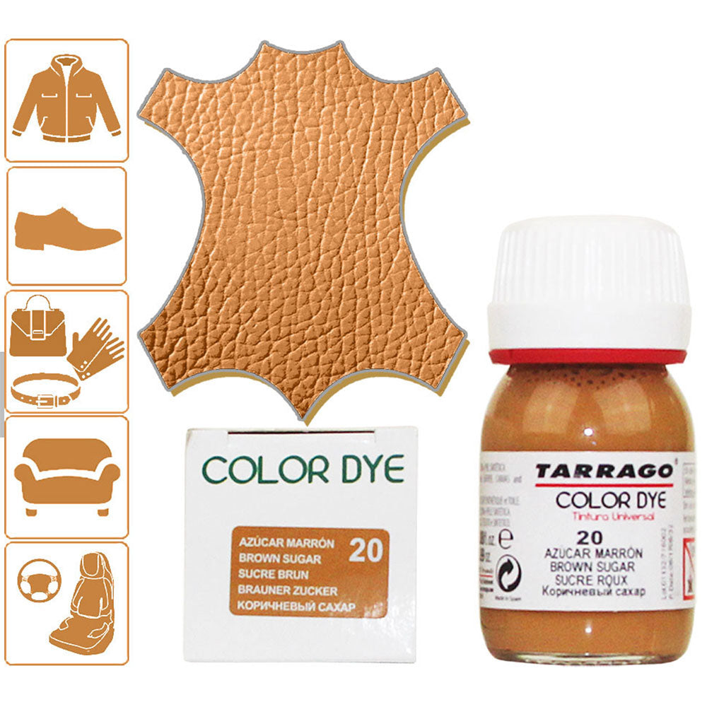 Leather Dye Eco Leather and Canvas - Renew or Change Color to Shoes Bags and Accessories