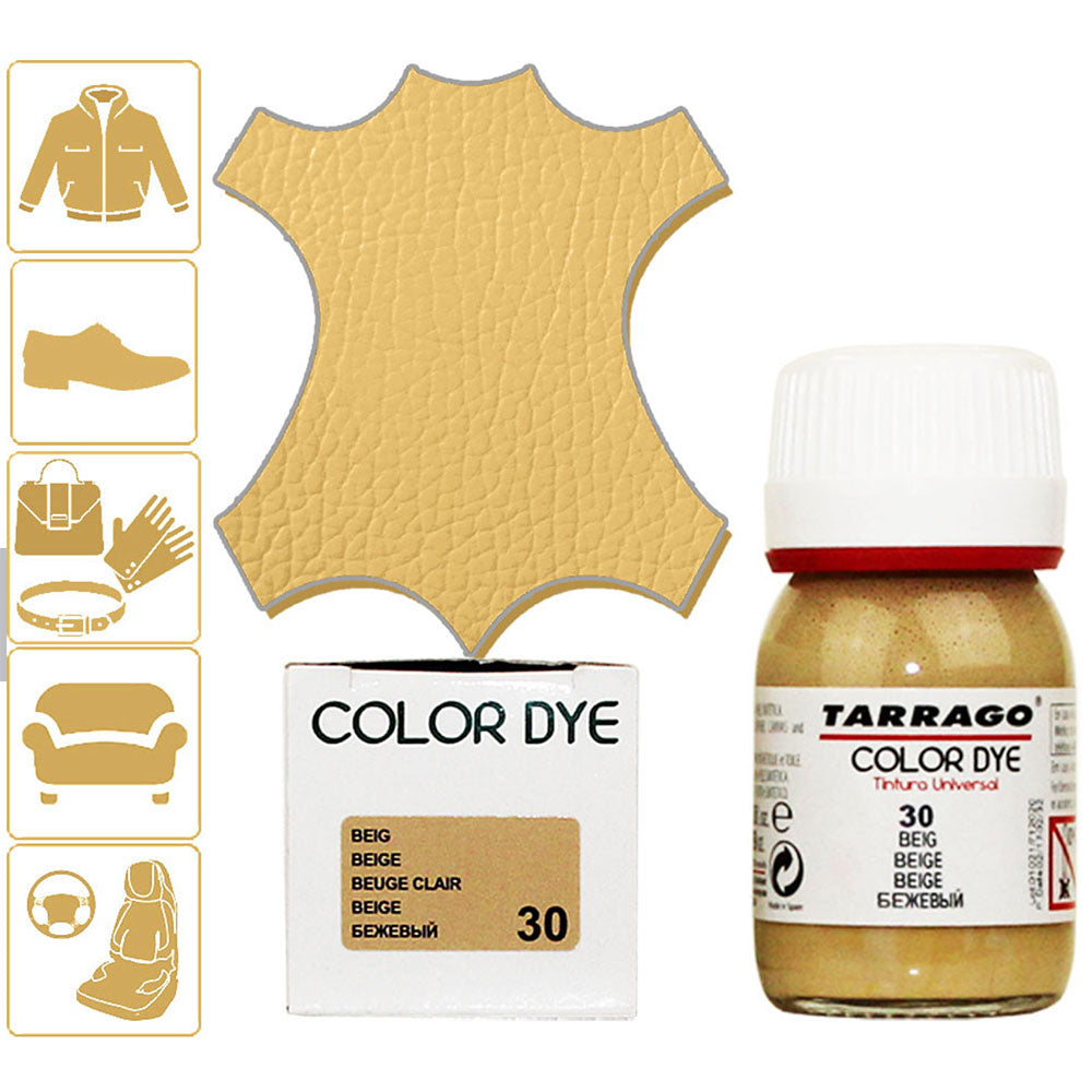 Leather Dye Eco Leather and Canvas - Renew or Change Color to Shoes Bags and Accessories