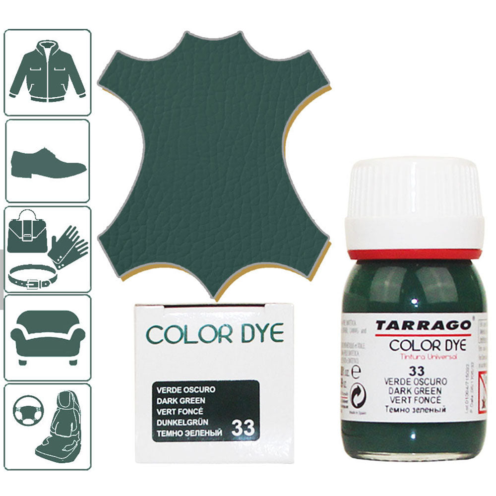 Leather Dye Eco Leather and Canvas - Renew or Change Color to Shoes Bags and Accessories