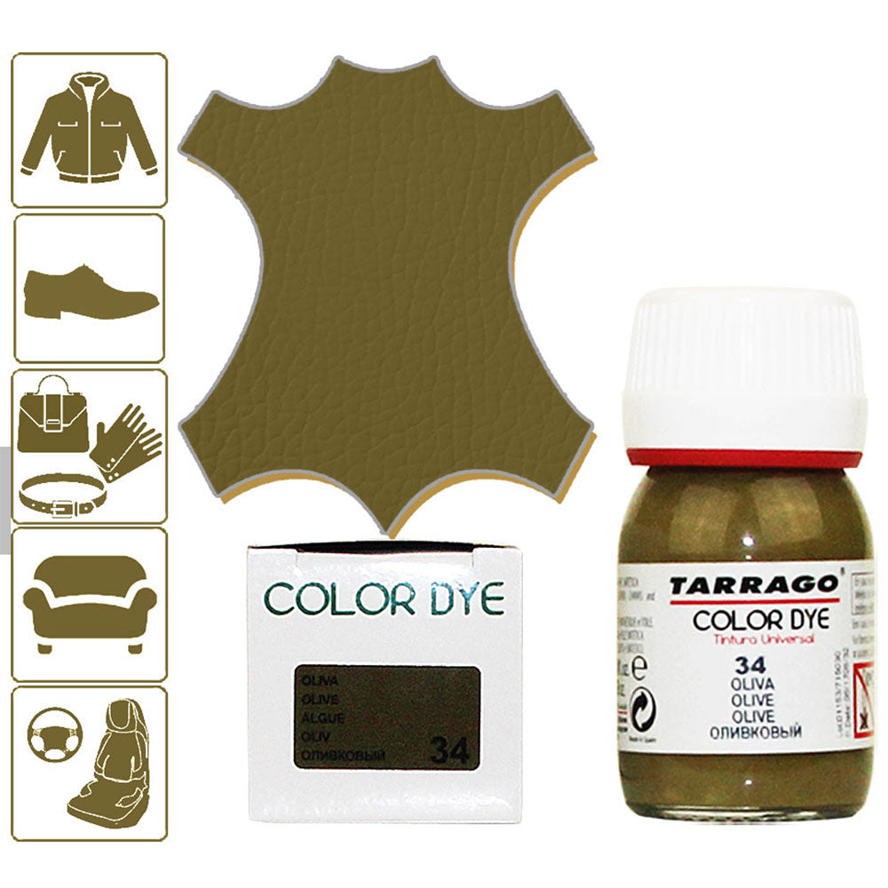 Leather Dye Eco Leather and Canvas - Renew or Change Color to Shoes Bags and Accessories