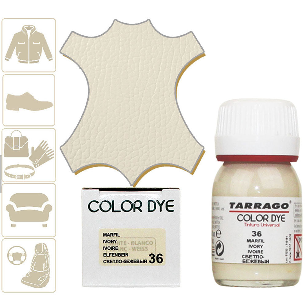 Leather Dye Eco Leather and Canvas - Renew or Change Color to Shoes Bags and Accessories