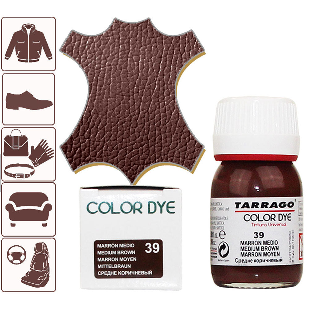 Leather Dye Eco Leather and Canvas - Renew or Change Color to Shoes Bags and Accessories
