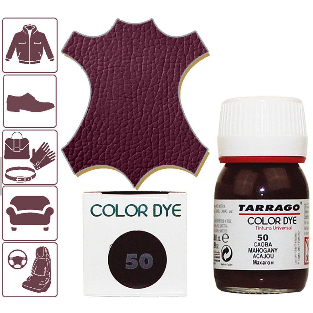 Leather Dye Eco Leather and Canvas - Renew or Change Color to Shoes Bags and Accessories