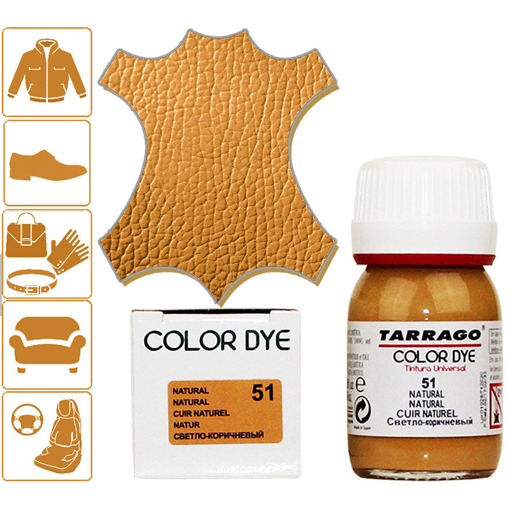 Tintura Tarrago per Scarpe Borse e oggetti in Pelle Similpelle e Tela