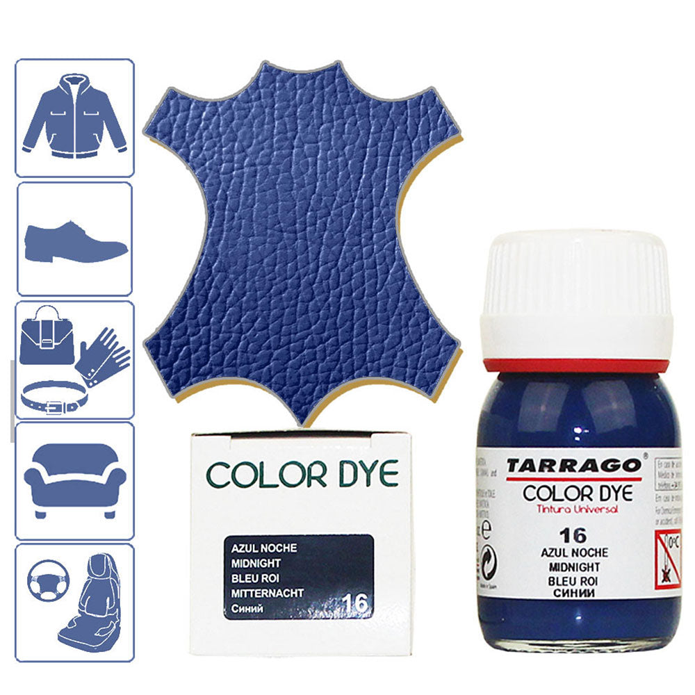 Leather Dye Eco Leather and Canvas - Renew or Change Color to Shoes Bags and Accessories