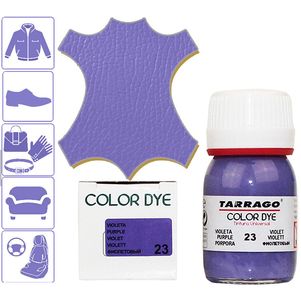 Leather Dye Eco Leather and Canvas - Renew or Change Color to Shoes Bags and Accessories