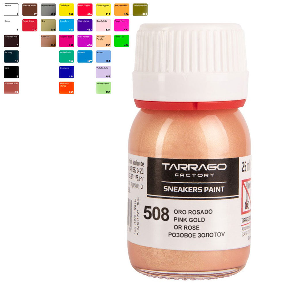 Tintura per Tingere Colorare e Dipingere le Scarpe in Pelle - Tarrago Sneakers Paint