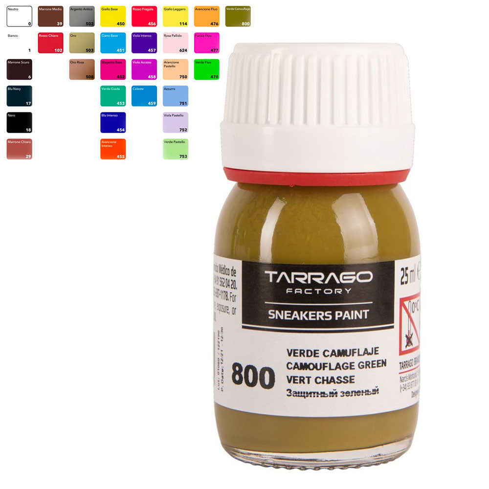 Tintura per Tingere Colorare e Dipingere le Scarpe in Pelle - Tarrago Sneakers Paint