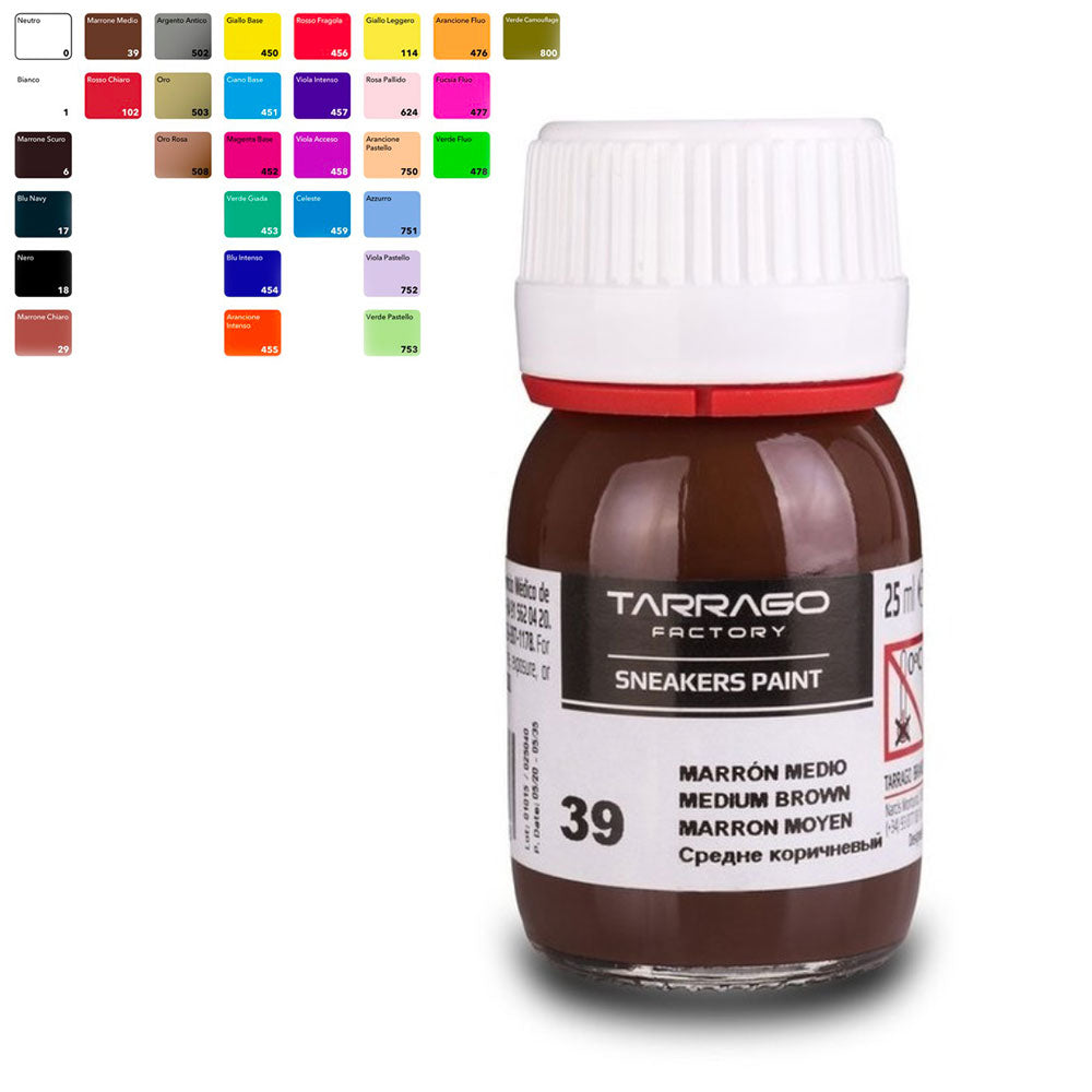 Tintura per Tingere Colorare e Dipingere le Scarpe in Pelle - Tarrago Sneakers Paint