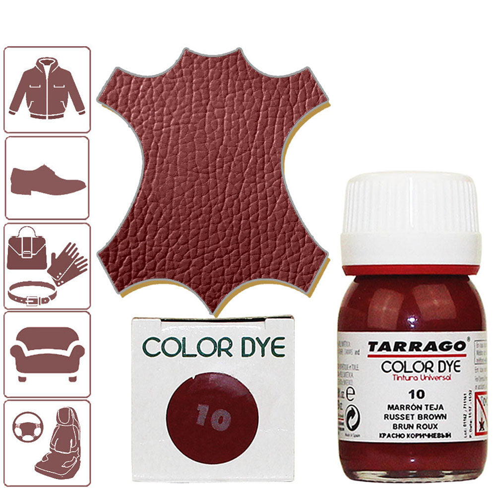 Leather Dye Eco Leather and Canvas - Renew or Change Color to Shoes Bags and Accessories