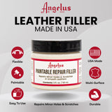 Stucco Riparatore Flessibile per Pelle e Similpelle Angelus Paintable Repair Filler