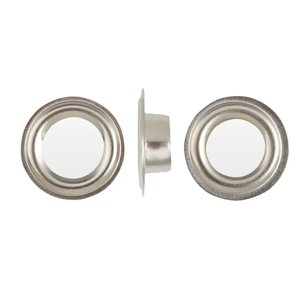 Occhielli in Ottone Argento 1000 Pezzi Varie Misure per Tende e Accessori