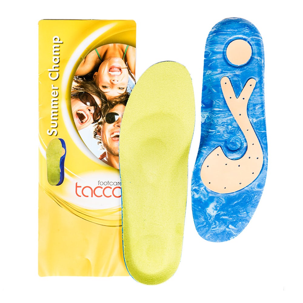 Solette Plantari Anatomici per Scarpe Sportive Deodoranti - Tacco Summer Champ