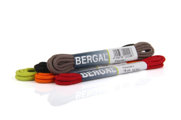 Round Thin Cotton Shoe Laces Thickness 2.5mm Length 60cm
