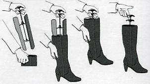 6 Tendistivali In Plastica Da 10 Pollici - Portastivali Per Mantenere La Forma E Evitare Pieghe - Foto 10