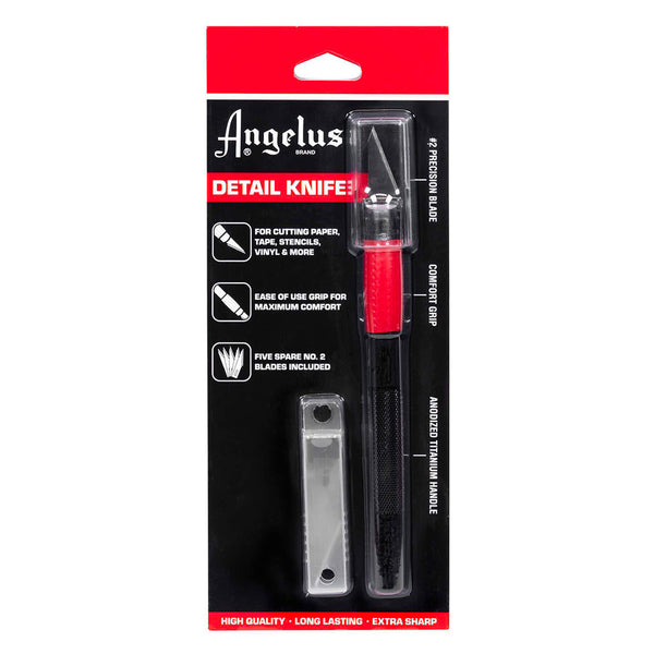 Precision Cutter for Shoe Dye Tape - Angelus Detail Knife