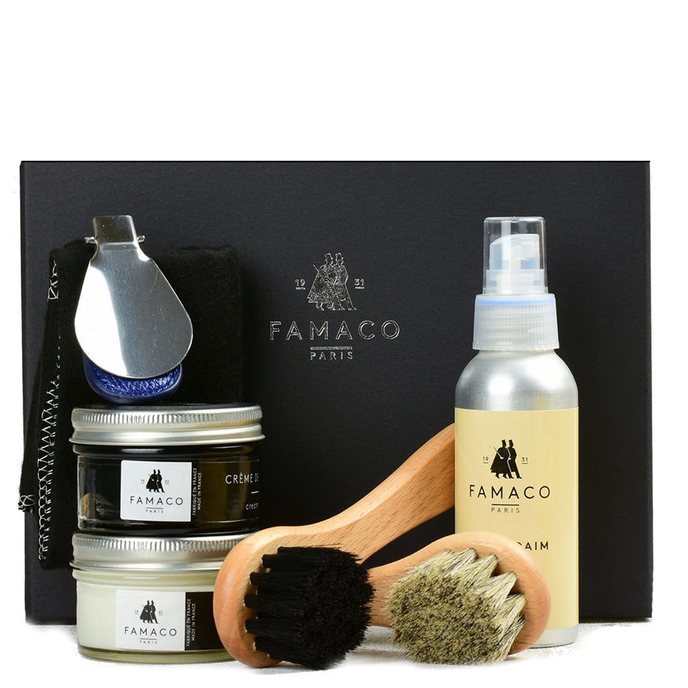 Famaco Paris Set for Leather and Suede Shoes