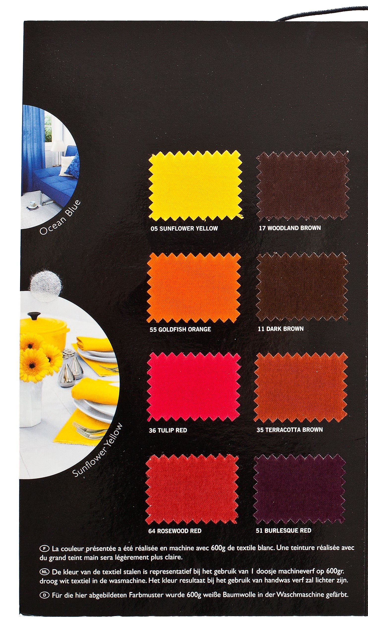SÜDOR Colori per Tessuti Permanenti in Lavatrice 10 x 25ml NON