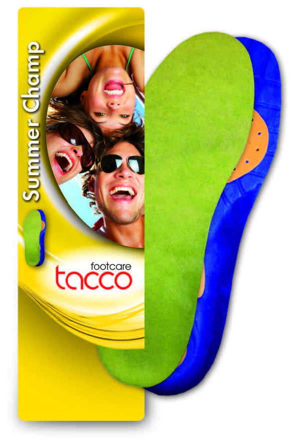 Anatomical Insoles for Sports Shoes Deodorant - Tacco Summer Champ