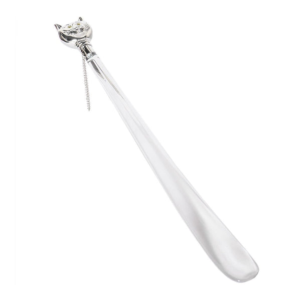Calzante per Scarpe 53cm - Calzascarpe Lusso Trasparente Impugnatura Gatto