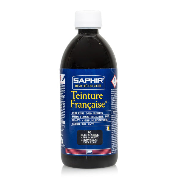Professional Dye for Dyeing Shoes and Leather and Suede Accessories - Saphir Tenax 500ml