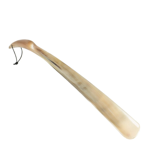 Real Horn Shoehorn - 60cm Long Luxury Shoehorn