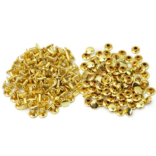 Rivetti con Borchie a Punta in Metallo, 400 Set 4MM-7MM Rivetti a Punta in Pelle Fai da Te Borchie a Punta Quadrata Borse Scarpe Accessori Per Cinture (6mm-oro Rivetti con Borchie a Punta in Metallo, 400 Set 4MM-7MM Rivetti a Punta in Pelle Fai da Te Borchie a Punta Quadrata Borse Scarpe Accessori Per Cinture (6mm-oro