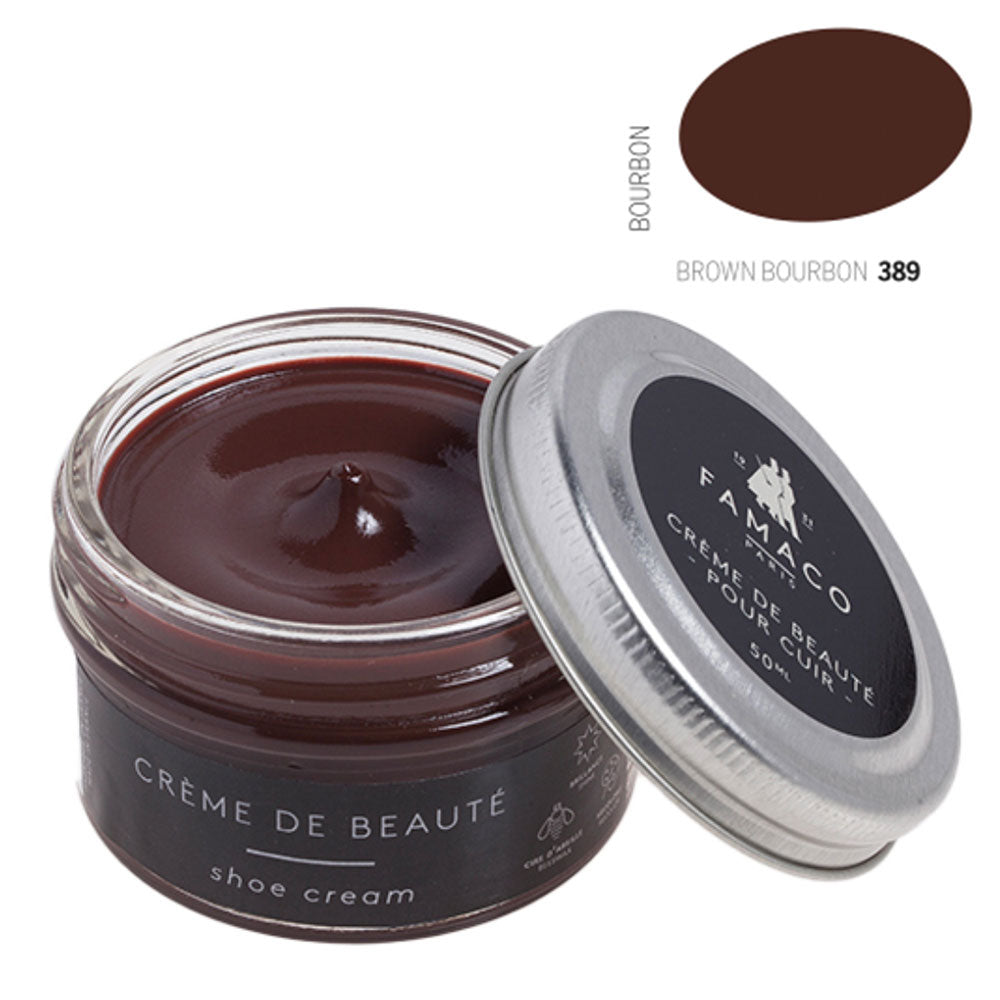 Crema per Lucidare Scarpe in Pelle Liscia - Famaco Paris Creme de Beauté