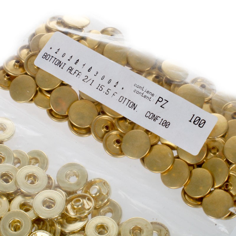 compra online bottoni a pressione universali colore oro 100 pezzi – Cura  della Scarpa