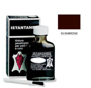 Leather Dye for Shoes Bags and Accessories 50ml Medium Brown