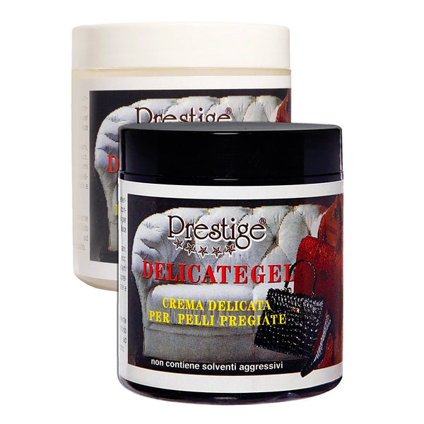 Prestige Polish for Shoes Bags Sofas and Leather Accessories Neutral and Black 250ml