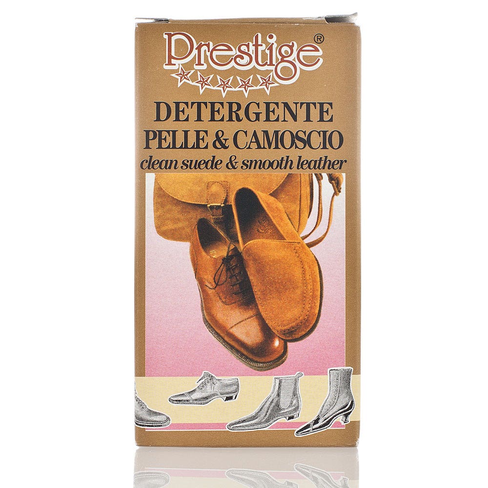 Detergente Neutro per Pulire Scarpe in Pelle e Camoscio - Prestige