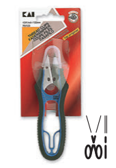Forbici KAI Cut 5125 Rasafilo Professionali Lama Dritta 12cm