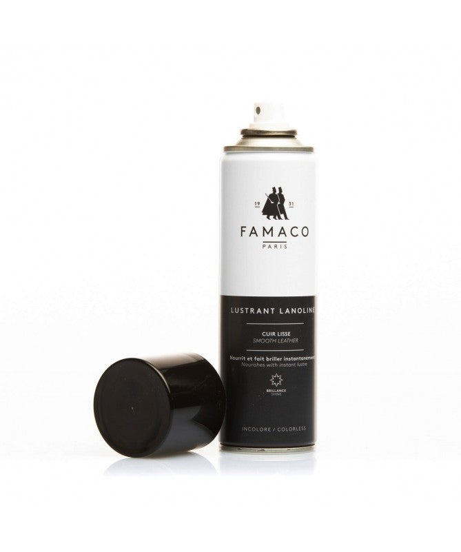 Autolucidante Spray per Scarpe in Pelle Liscia - Famaco Lustrant Lanoline