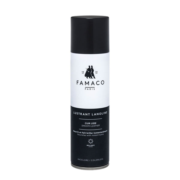 Autolucidante Spray per Scarpe in Pelle Liscia - Famaco Lustrant Lanoline